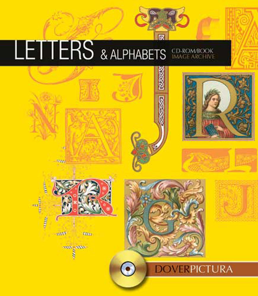 Letters & Alphabets (Dover Pictura Electronic Clip Art) Dover - Wide World Maps & MORE!