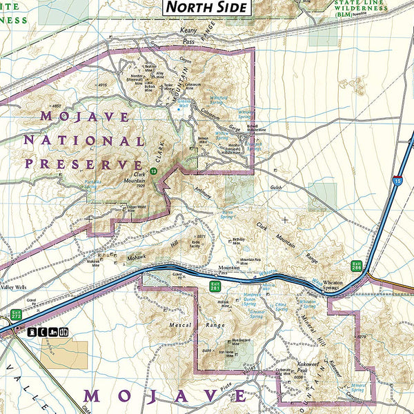 Mojave National Preserve (National Geographic Trails Illustrated Map 256) - Wide World Maps & MORE! - Map - National Geographic Maps - Wide World Maps & MORE!