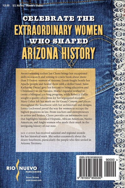 Levi's & Lace: Arizona Women Who Made History - Wide World Maps & MORE! - Book - Rio Nuevo Publishers - Wide World Maps & MORE!
