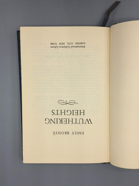 Wuthering Heights (International Collectors Library) [Hardcover] Bronte, Emily - Wide World Maps & MORE!