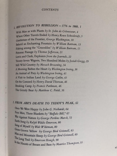 America's Great Outdoors: The Story of the Eternal Romance Between Man and Nature [Leather Bound] Bashline, L. James and Saults, Dan, Illustrated by Harrison, George H. and Harrison, George H. - Wide World Maps & MORE!