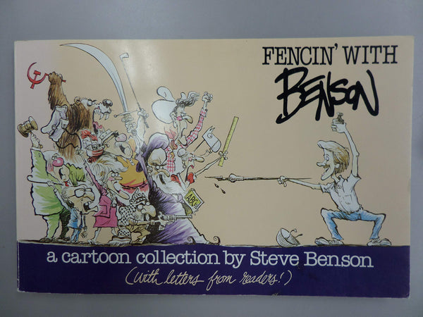 Fencin' with Benson: A Cartoon Collection Steve Benson - Wide World Maps & MORE!