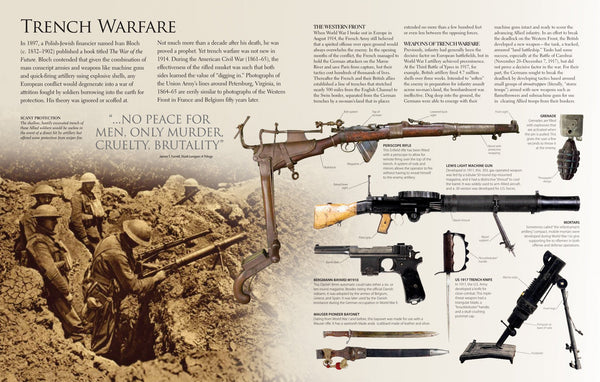 The Illustrated Encyclopedia of Weaponry: From Flint Axes to Automatic Weapons - Wide World Maps & MORE! - Book - Wide World Maps & MORE! - Wide World Maps & MORE!