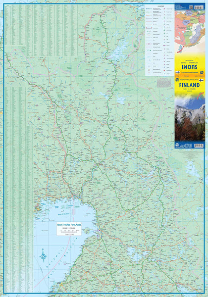 Finland Travel Reference Map 1:750K - Wide World Maps & MORE!