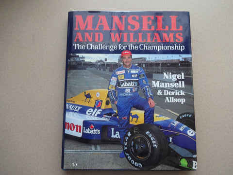 Mansell and Williams: The Challenge for the Championship Mansell, Nigel; Allsop, Derick and Townsend, John - Wide World Maps & MORE!