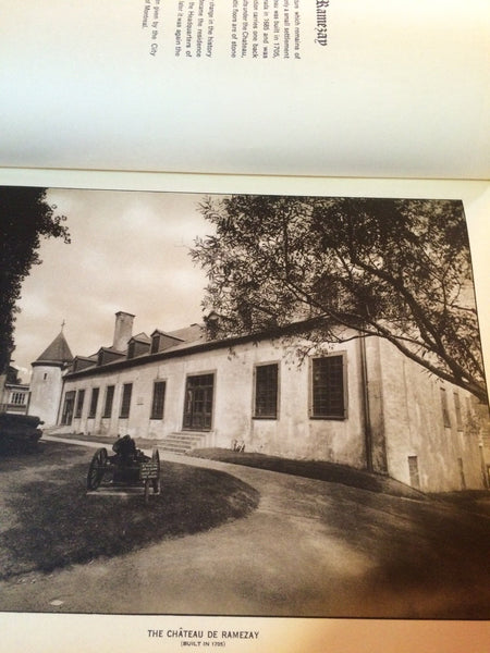 Historic Montreal Past and Present, a portfolio of pictures of Montreal and surroundings - comprising reproductions of paintings by Canadian artists showing historical places as they stand today - Wide World Maps & MORE! - Book - Wide World Maps & MORE! - Wide World Maps & MORE!