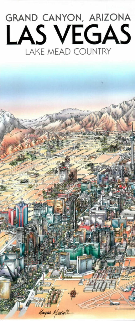 Unique Media Map: Las Vegas - Wide World Maps & MORE!