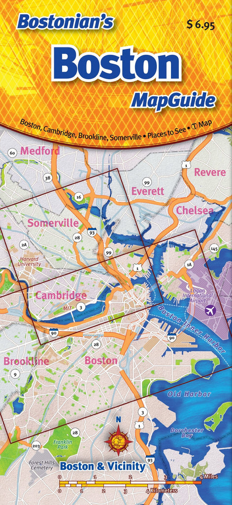 Bostonian's Boston MapGuide - Wide World Maps & MORE! - Book - Wide World Maps & MORE! - Wide World Maps & MORE!