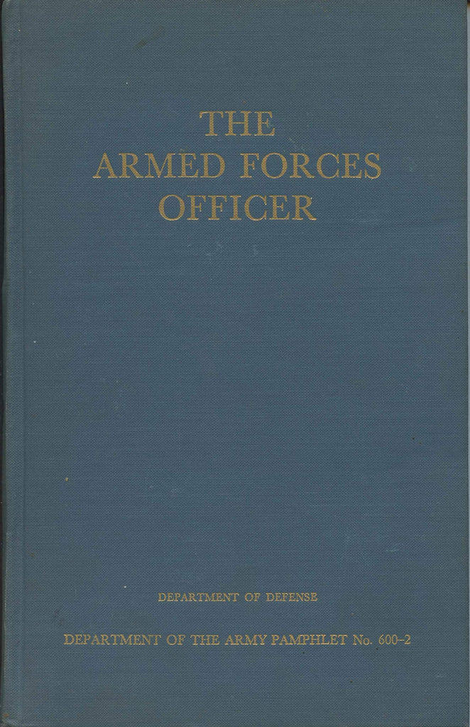 The Armed Forces Officer [Hardcover] N/A - Wide World Maps & MORE!