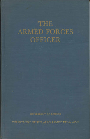 The Armed Forces Officer [Hardcover] N/A - Wide World Maps & MORE!