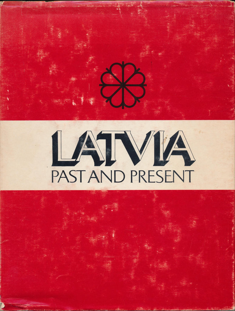 LATVIA- PAST AND PRESENT...1918-1968 [Hardcover] Edgar Anderson - Wide World Maps & MORE!