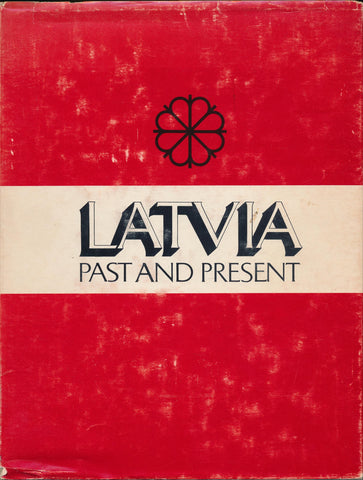 LATVIA- PAST AND PRESENT...1918-1968 [Hardcover] Edgar Anderson - Wide World Maps & MORE!