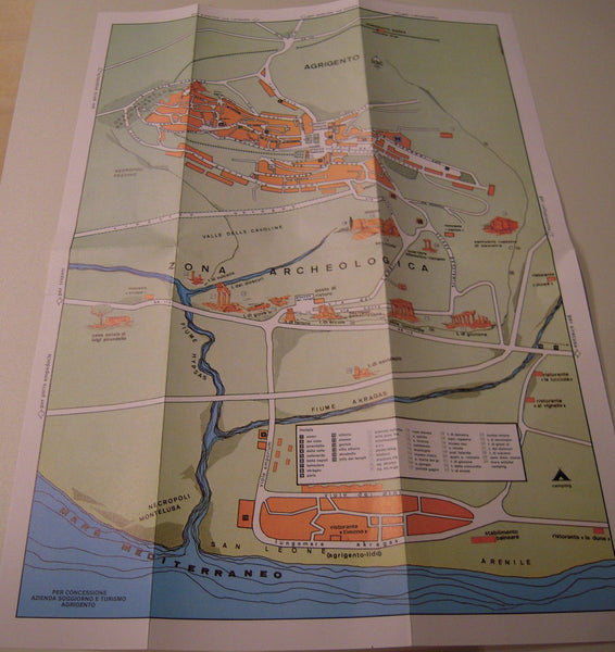 Agrigento: A Practical and Artistic Guide Book With Maps ot the Town [Paperback] Arancio, Pietro - Wide World Maps & MORE!