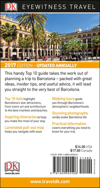 Top 10 Barcelona (Eyewitness Top 10 Travel Guide) - Wide World Maps & MORE! - Book - DK Eyewitness Travel - Wide World Maps & MORE!