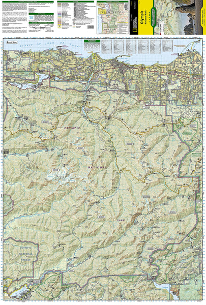 Olympic National Park (National Geographic Trails Illustrated Map, 216) - Wide World Maps & MORE!