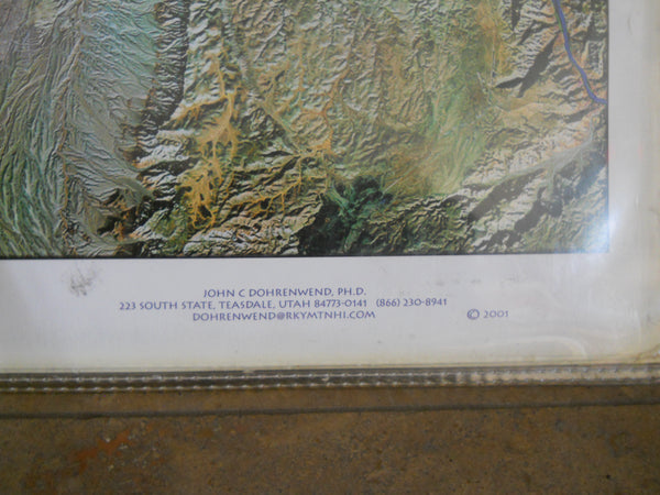 Satellite Image Map of Lake Mead National Recreation Area - Wide World Maps & MORE! - Map - Southwest Satellite Imaging - Wide World Maps & MORE!