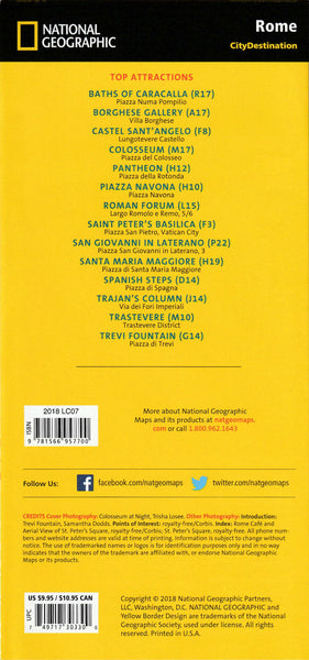 Rome (National Geographic Destination City Map) - Wide World Maps & MORE!