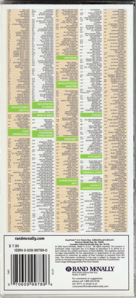 EasyFinder Washington, DC [Collectible - Very Good] - Wide World Maps & MORE!