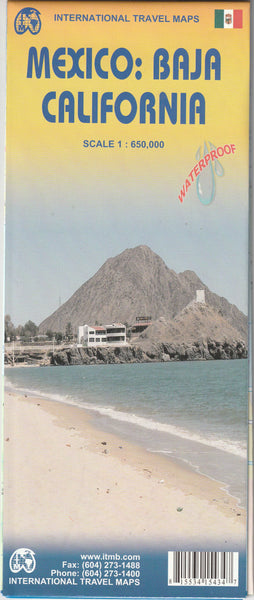 Mexico: Baja California Waterproof - Wide World Maps & MORE!