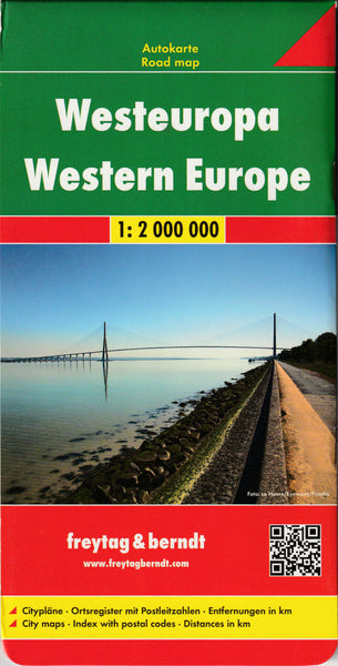 Western Europe (English, French, and German Edition) - Wide World Maps & MORE!