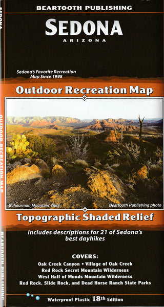 Sedona, Arizona Includes Descriptions for 21 of Sedona's Best Dayhikes - Wide World Maps & MORE!
