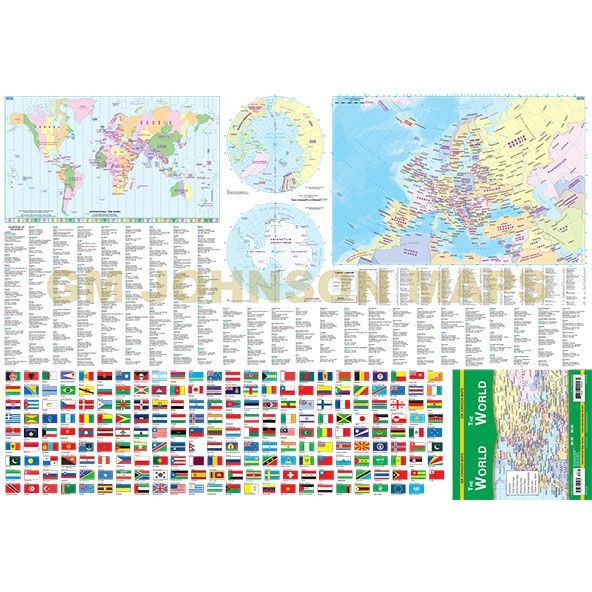 The World Countries Map - Wide World Maps & MORE!