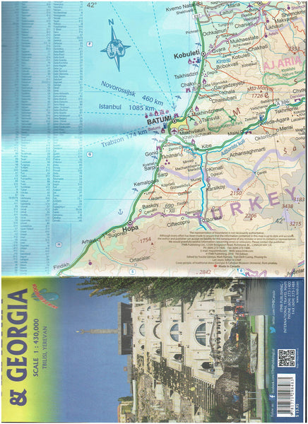 Georgia & Armenia | Tbilisi, Yerevan - Wide World Maps & MORE! - Map - ITMB Publishing, Ltd. - Wide World Maps & MORE!