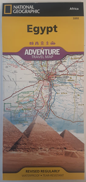 Egypt (National Geographic Adventure Map, 3202) - Wide World Maps & MORE!