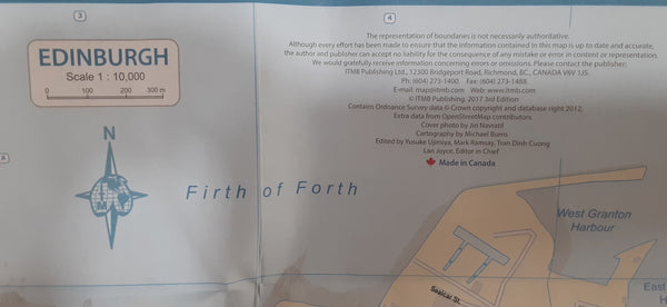 Edinburgh / Scotland Southern: ITM.0780 - Wide World Maps & MORE!